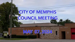 CITY OF MEMPHIS COUNCIL MEETING  (05-07-2024)