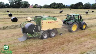 Prototype Krone Comprima CF155XC Plus Round Baler/Wrapper