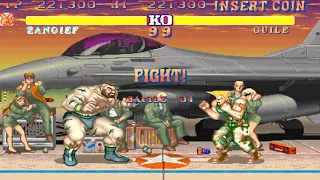 Street Fighter II' Champion Edition (Arcade 1CC Hardest Difficulty) - Zangief Playthrough