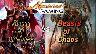 #3.27 Slaves to Darkness vs Beasts of Chaos! - 2000 point age of sigmar battle report