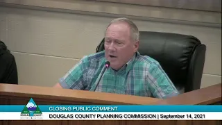 Douglas County Planning Commission | September 14, 2021