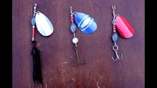 fishing lures homemade,DIY mepps lures/Make Fishing Lures