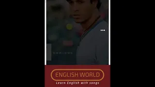 Enrique iglesias - Free اغاني اجنبية مترجمة عربي انجليزي