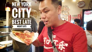 New York City Best Late Night Eats | Famous NY Pizza and Midnight Dim Sum Run