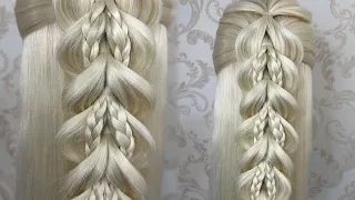 КРАСИВАЯ ПРИЧЕСКА 😍 НА ДЛИННЫЕ ВОЛОСЫ | BEAUTIFUL HAIRSTYLE FOR LONG HAIR
