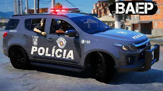 GTA V POLÍCIA 24H | ABORDAGEM PADRÃO 4°BAEP