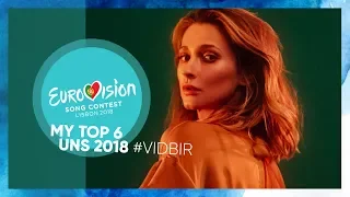 Eurovision 2018 | My Top 6 Ukrainan National Selection