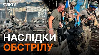 УДАР ПО КОСТЯНТИНІВЦІ: кадри з місця ТРАГЕДІЇ