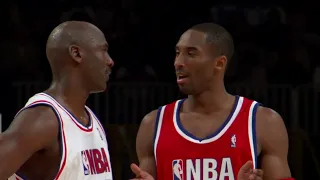 Jordan & Kobe Competitive Moment 2003 All-Star 😄