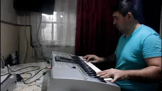 Gary Jules  -Mad World/Yamaha psr cover. azur music/игра на синтезаторе.azur music