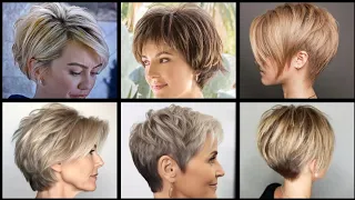 Cropped Pixie under Haircuts / A Bold & Confident Choice for girls All Ages & Face Shapes #buzzcut