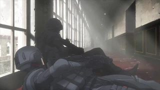 Taking out a sniper [Genocidal Organ / Gyakusatsu Kikan / 虐殺器官 Eng Dub]