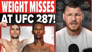 BISPING Reacts: UFC 287: Pereira vs. Adesanya 2 Weigh Ins | Weight Miss!