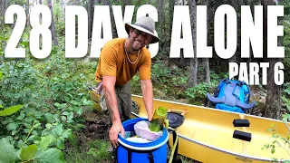 Woodland Caribou Provincial Park EPIC 28 DAY SOLO CANOE TRIP 2021 (part 6)