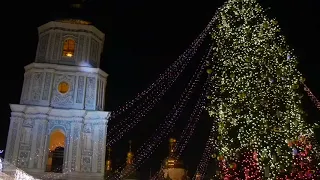 Новогодняя елка  2018  в Киеве