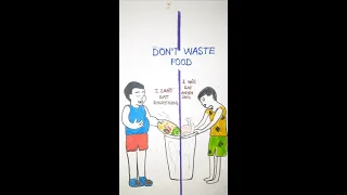 Don't Waste Food #shorts #trending #youtubeshorts #food #waste