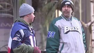 BEEFING Eagles Fans at the Super Bowl!