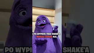 Co się Stanie Jeśli.. WYPIJESZ GRIMACE SHAKE *pogromcy mitów*