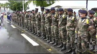 Basse -Terre:Cérémonie du 14 juillet 2022.