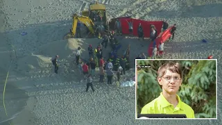 Teen died while digging hole on New Jersey beach with younger sister