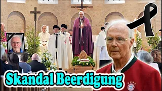 Trauerfeier Skandal!! LIVE -FRANZ BECKENBAUER, 78: DAS HAT ES NOCH NIE GEGEBEN!