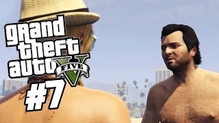 Прохождение GTA V #7 - Дочка в порнухе! (PC)