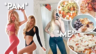 Train and eat like Pamela Reif (3 Tage) 🥑🥬🏋️‍♀️