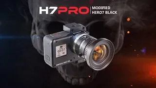 Pro Lenses on Hero7 Black with H7PRO