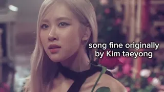 Rose fine Ai cover (song originally by lee taeyon)