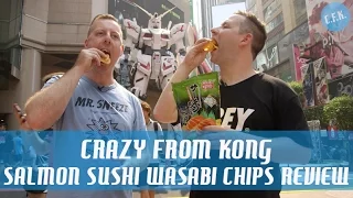 Hong Kong Salmon Sushi Chips - Crazy From Kong Review !!