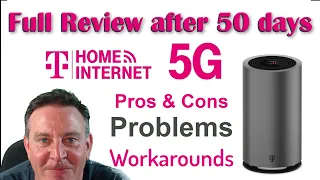 🔴Full Review - Tmobile 5G Home Internet, after 50 days - pros, cons, problems and solutions #TMHI