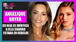 Ella es la 'hija' de Angelique Boyer, Isabella Tena idéntica a ella cuando estaba en REBELDE