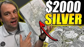 I Bought over $2000 in FRACTIONAL SILVER Coins and Rounds... But Why?