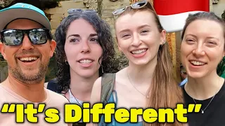 First Honest Impressions of INDONESIA (Street interviews)