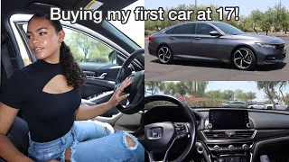 Buying my first car at 17! (Test drive, car tour etc.)