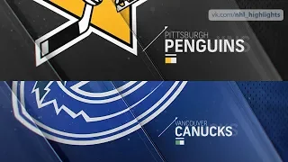 Pittsburgh Penguins vs Vancouver Canucks Oct 27, 2018 HIGHLIGHTS HD