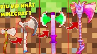 Minecraft, Nhưng Noob Sở Hữu Rìu Chặt Gỗ Vip Nhất! Rìu Chặt Gỗ Ra Kim Cương Và Ra Đồ Vip ??