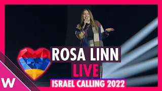 Rosa Linn "Snap" (Armenia Eurovision 2022) LIVE @ Israel Calling 2022