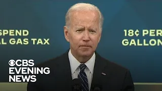 Biden urges Congress to suspend gas tax for 3 months