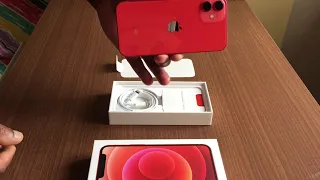 Unboxing iPhone 12 mini(Product)Red