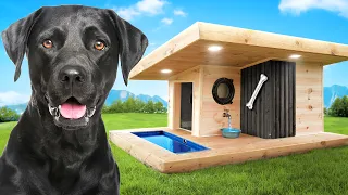 Ik Bouwde een €2000 Moderne Villa voor Mijn Hond!