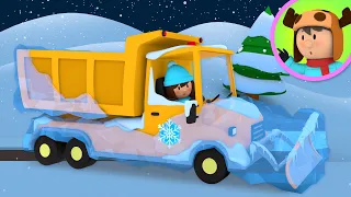 Frozen Snowplow gets squeaky clean at the Car Wash! | Carl's Car Wash