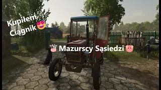 KUPIŁEM CIĄGNIK😍PIERWSZE PRACE W POLU🤩🐮MAZURSCY SĄSIEDZI🐷7