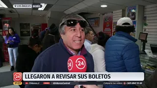 Ganó más de $3 mil millones: Buscan a único ganador del Loto en Los Ángeles | 24 Horas TVN Chile