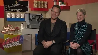 Chris Pratt & Elizabeth Banks on The LEGO Movie 2