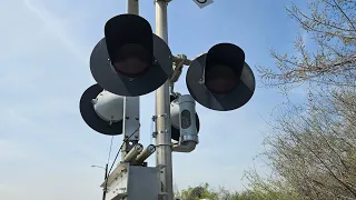 Railroad Crossing Tour at a Park Trail in Weatherford, TX.