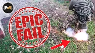 ЭПИЧНЫЙ ФЕЙЛ С ГРАНАТОЙ. СТРАЙКБОЛ // EPIC GRENADE FAIL