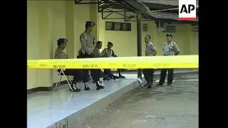 Security at hospital where body of suspected militant is located, papers