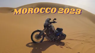 A TASTE OF FREEDOM: Morocco 2023 || Solo Yamaha Tenere 700 Enduro Motorcycle Adventure