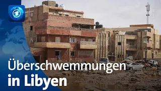Verheerende Überschwemmungen: Libyen bittet um Unterstützung